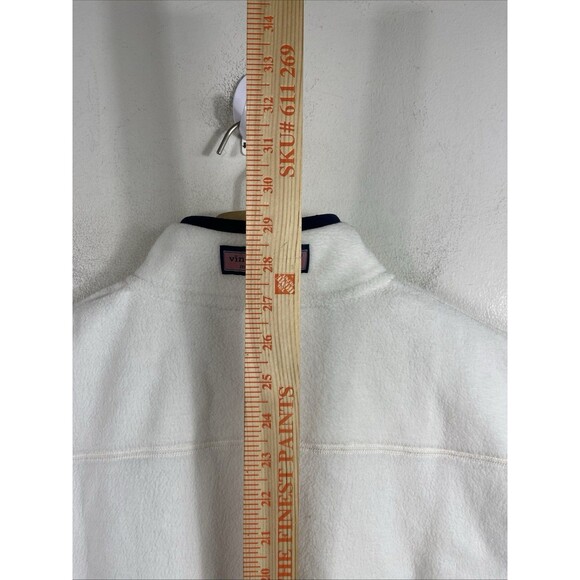 Vineyard Vines Vest Mens M Fleece Full Zip Sleeveless Outdoors - Picture 8 of 9